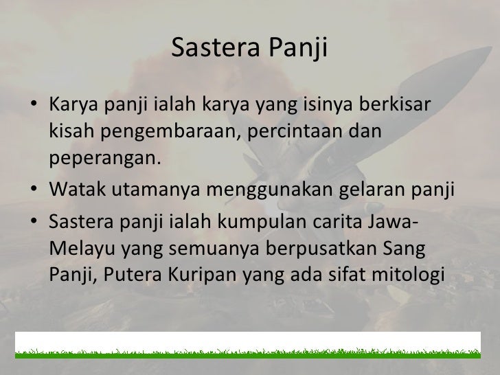 Jenis dan bentuk sastera istana
