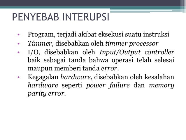 Contoh Hardware Interrupt - Musica Theme V2