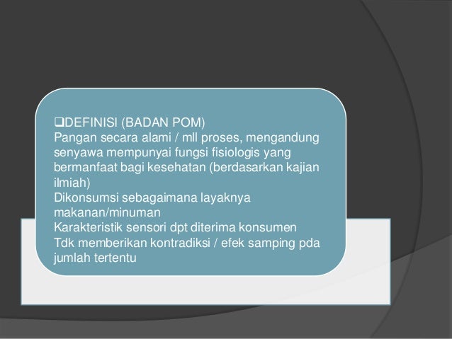 Contoh Makanan Fungsional Modern - Chrisyel