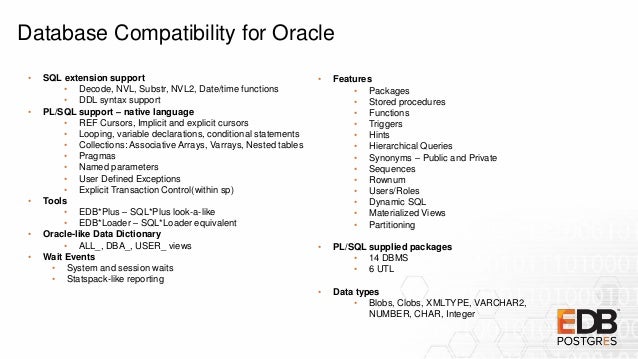 Sponsored Talk Pgconf Apac 2018 Migrating Oracle To Edb Postgres