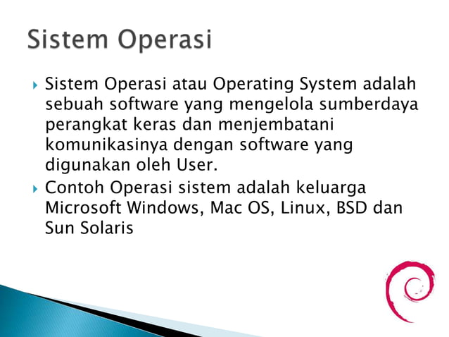 Jenis jenis sistem operasi jaringan | PPT