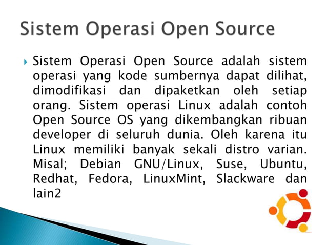 Jenis jenis sistem operasi jaringan | PPT