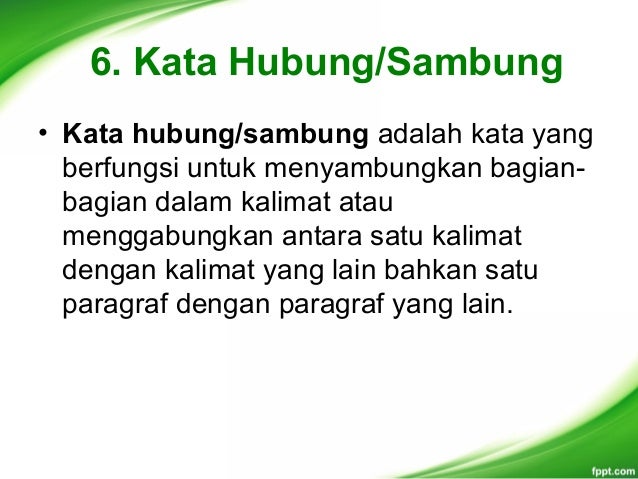 Jenis kata bahasa blm sls
