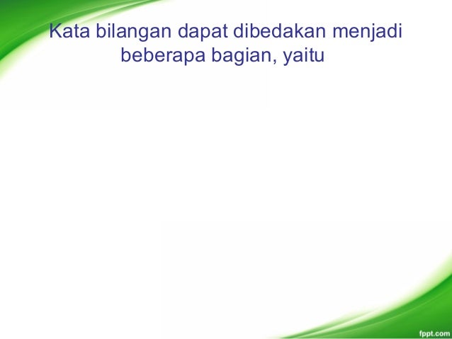 Jenis kata bahasa blm sls Jenis kata bahasa blm sls