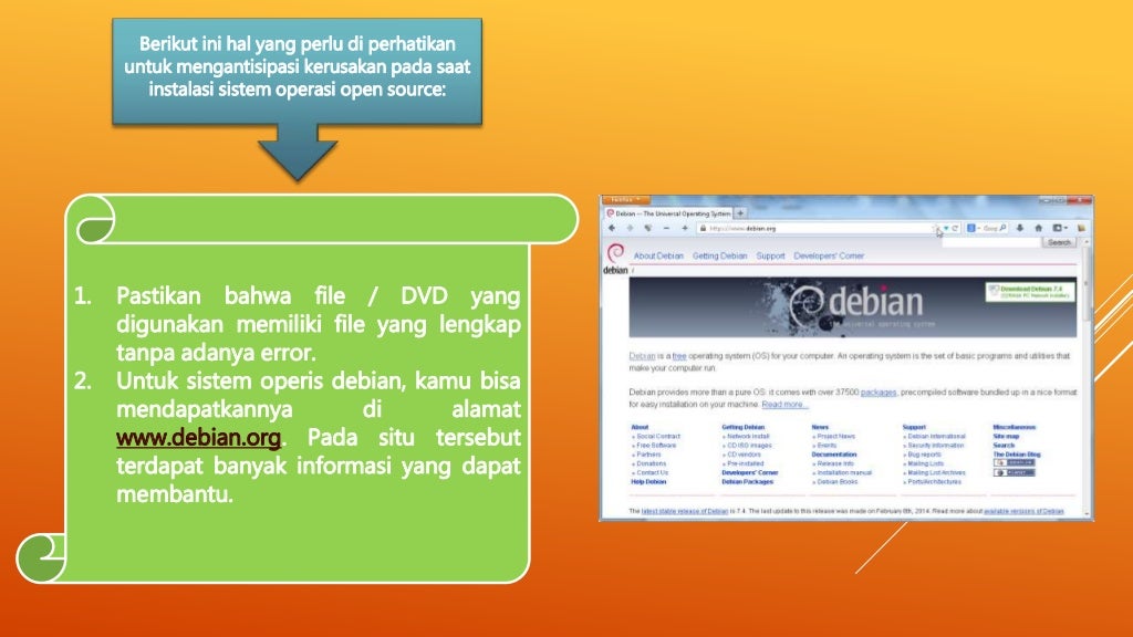 Jenis kesalahan linux