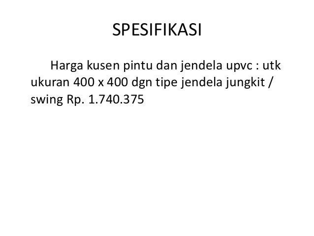 Jenis kusen cat