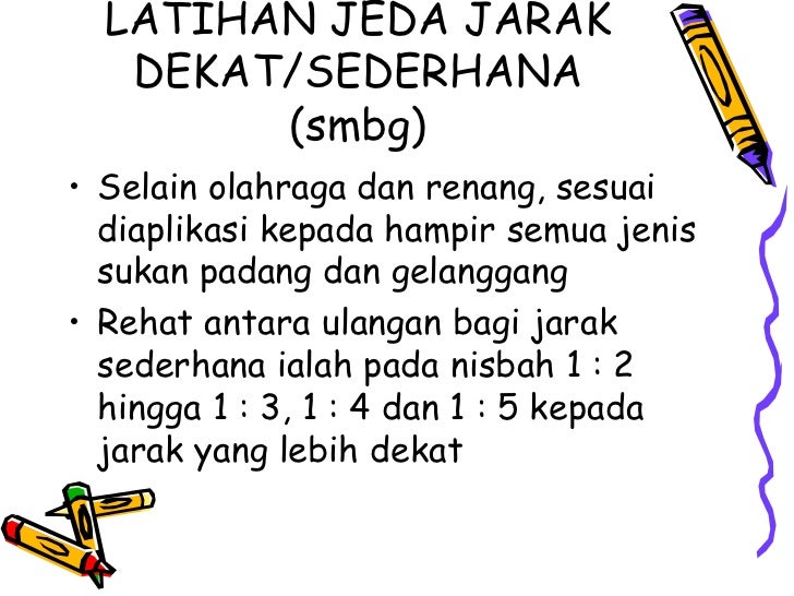 Jenis Latihan 1