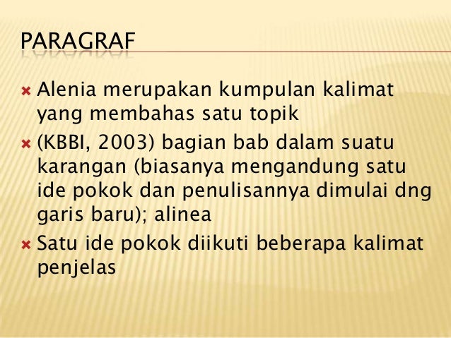 Jenis Paragraf Berdasar Letak Ide Pokok