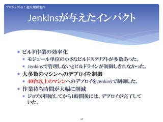 Jenkins User Conference 2012 Tokyo SIerJenkins项