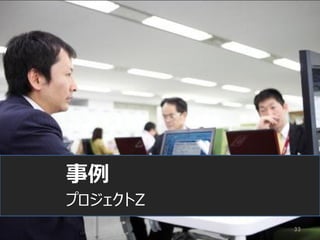 Copyright © 2013 NTT DATA CORPORATION
事例
プロジェクトZ
33
 