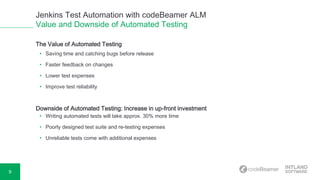 Jenkins Test Automation with codeBeamer ALM | PDF