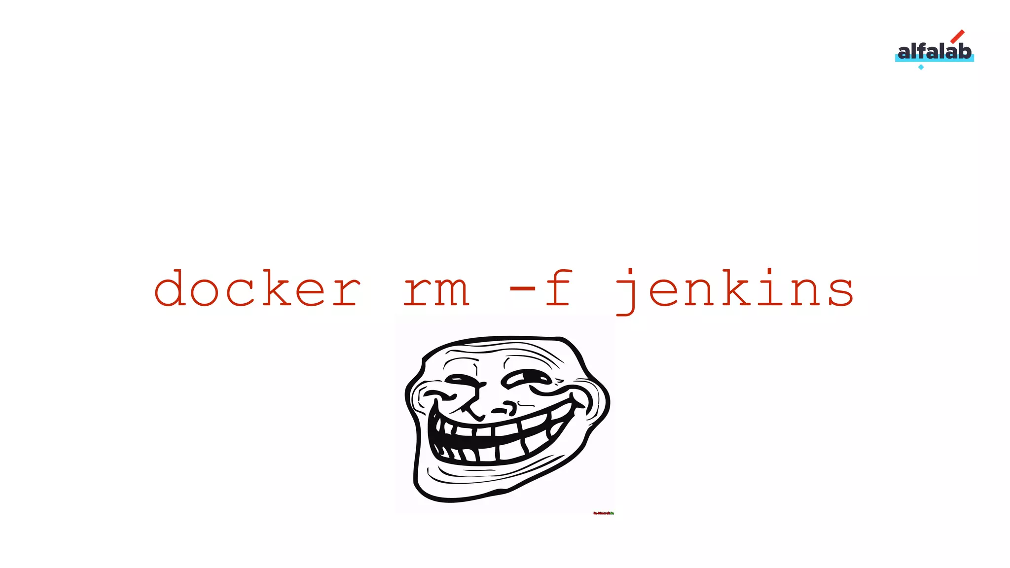 docker rm -f jenkins
 