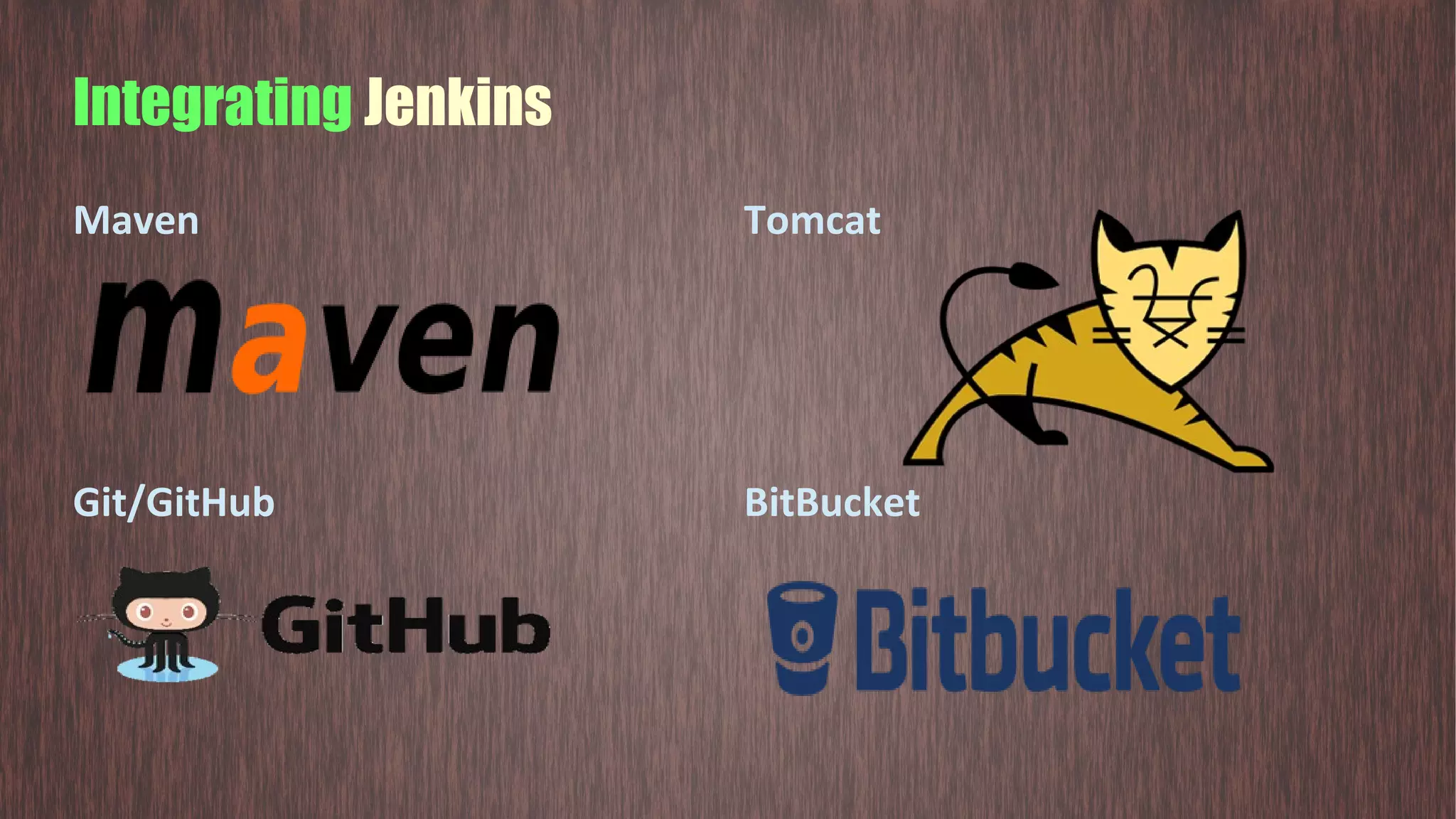 Integrating Jenkins Maven Tomcat BitBucketGit/GitHub 