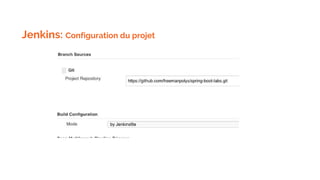 Jenkins: Configuration du projet
 