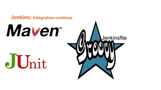 Jenkins: Intégration continue
Jenkinsfile
 