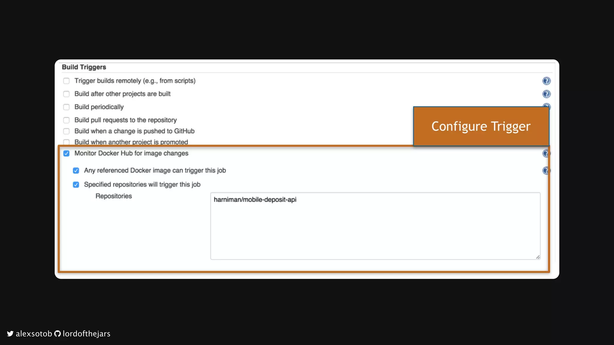 	alexsotob		lordofthejars
 