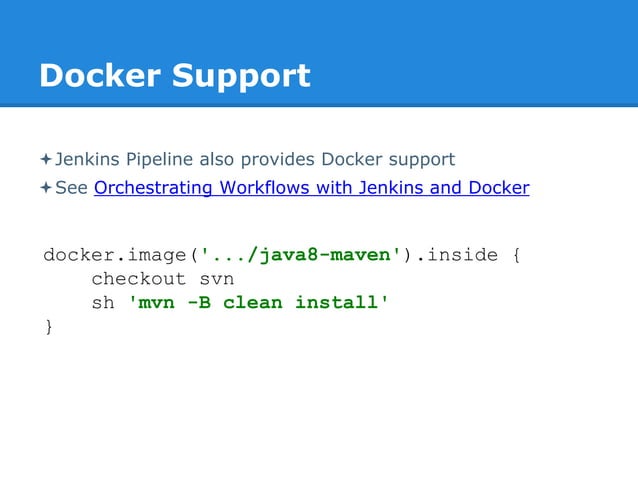 Jenkins presentation