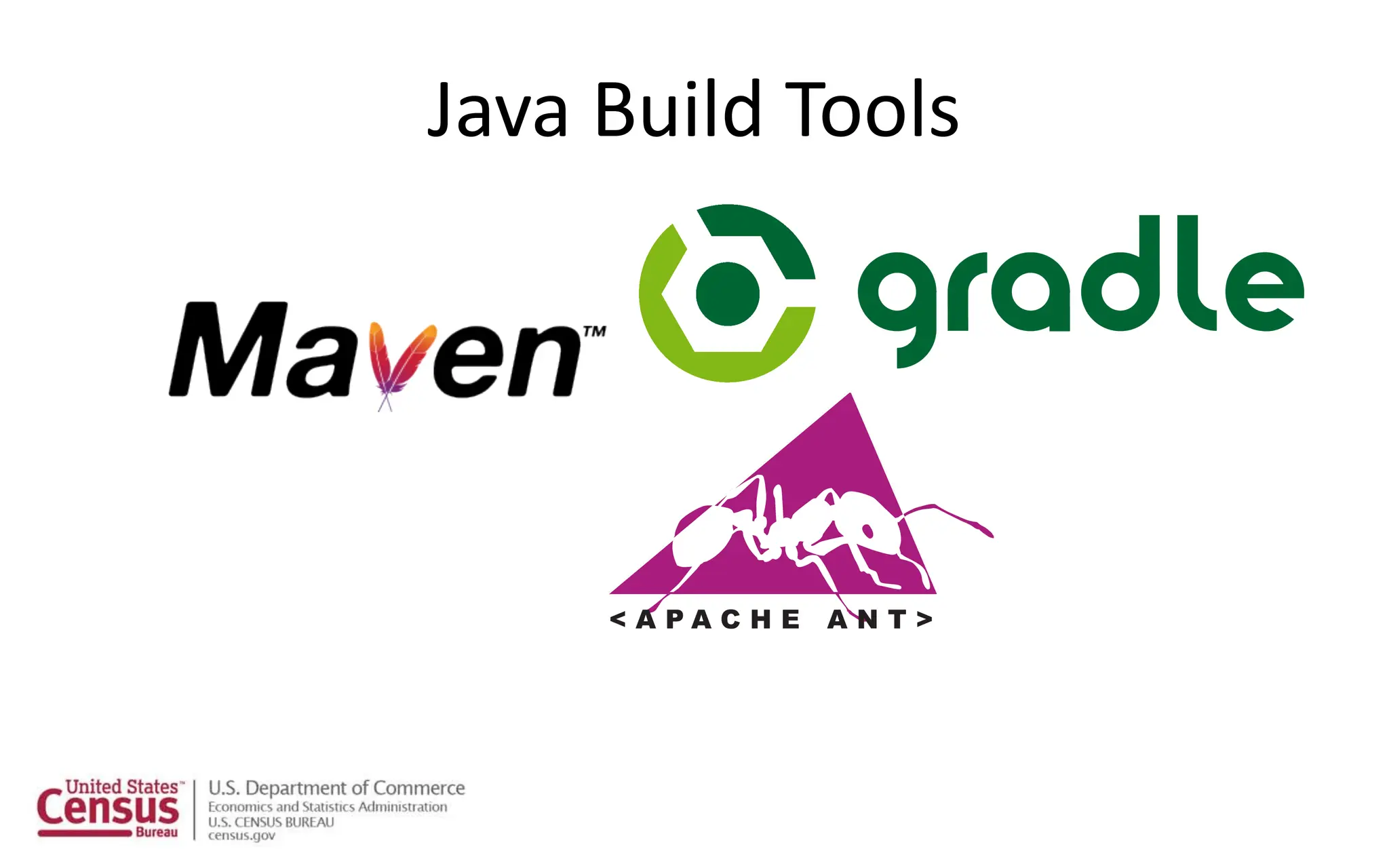 Java Build Tools
 