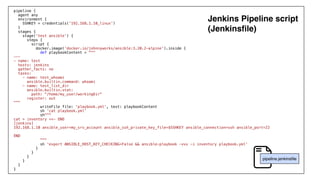 CI/CD 落地指南：用開源 Jenkins & Ansible 打造自動化部署平台 @ DevOps Taiwan Meetup #76 | PDF