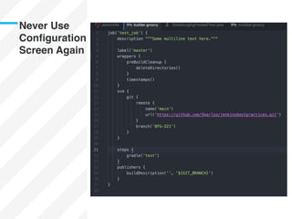 Never Use
Conﬁguration
Screen Again
 