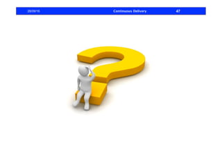 Continuous Delivery28/09/16 47
 