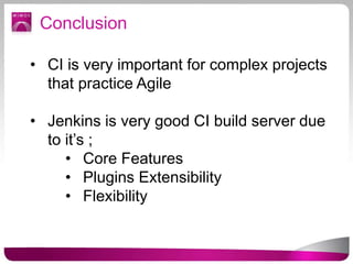 Jenkins for java world | PPTX