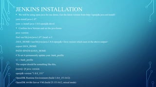 Jenkins introduction | PPTX