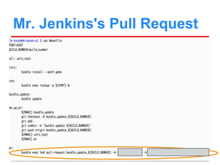 Mr. Jenkins's Pull Request
 