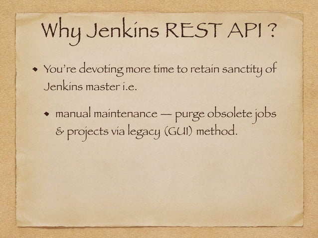 Jenkins rest api python | PPT