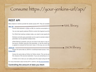 Jenkins rest api python | PPT