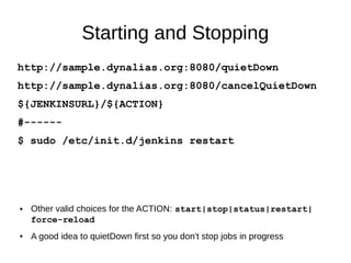 Stop Using Jenkins Jenkins 101: Getting Started | PDF