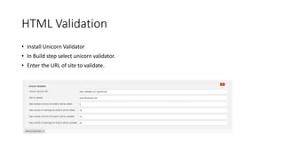 Junit report (Contd)
 
