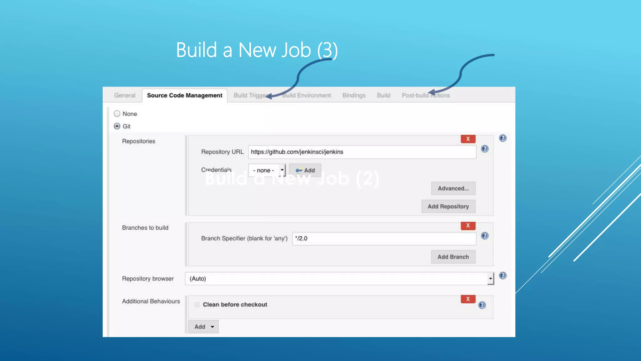 Build a New Job (3)
 