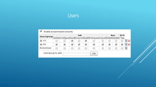 Users
 