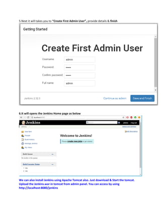 Jenkins Tutorial Pdf Jenkins Tutorial Pdf