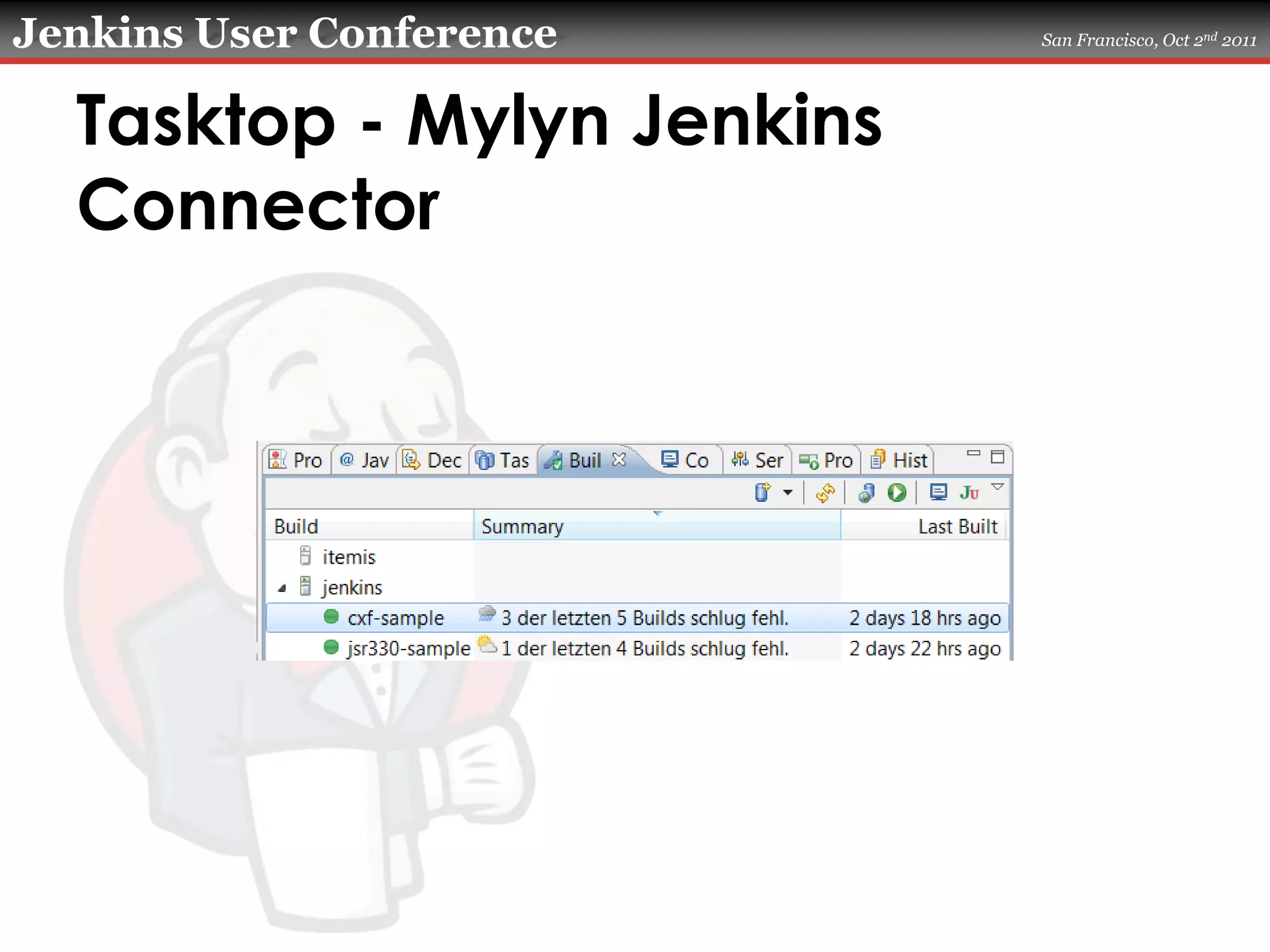 Tasktop - Mylyn Jenkins Connector