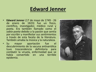 Jenner y pasteur | PPTX