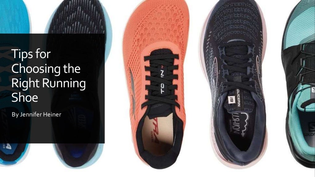 choosing the right running shoe