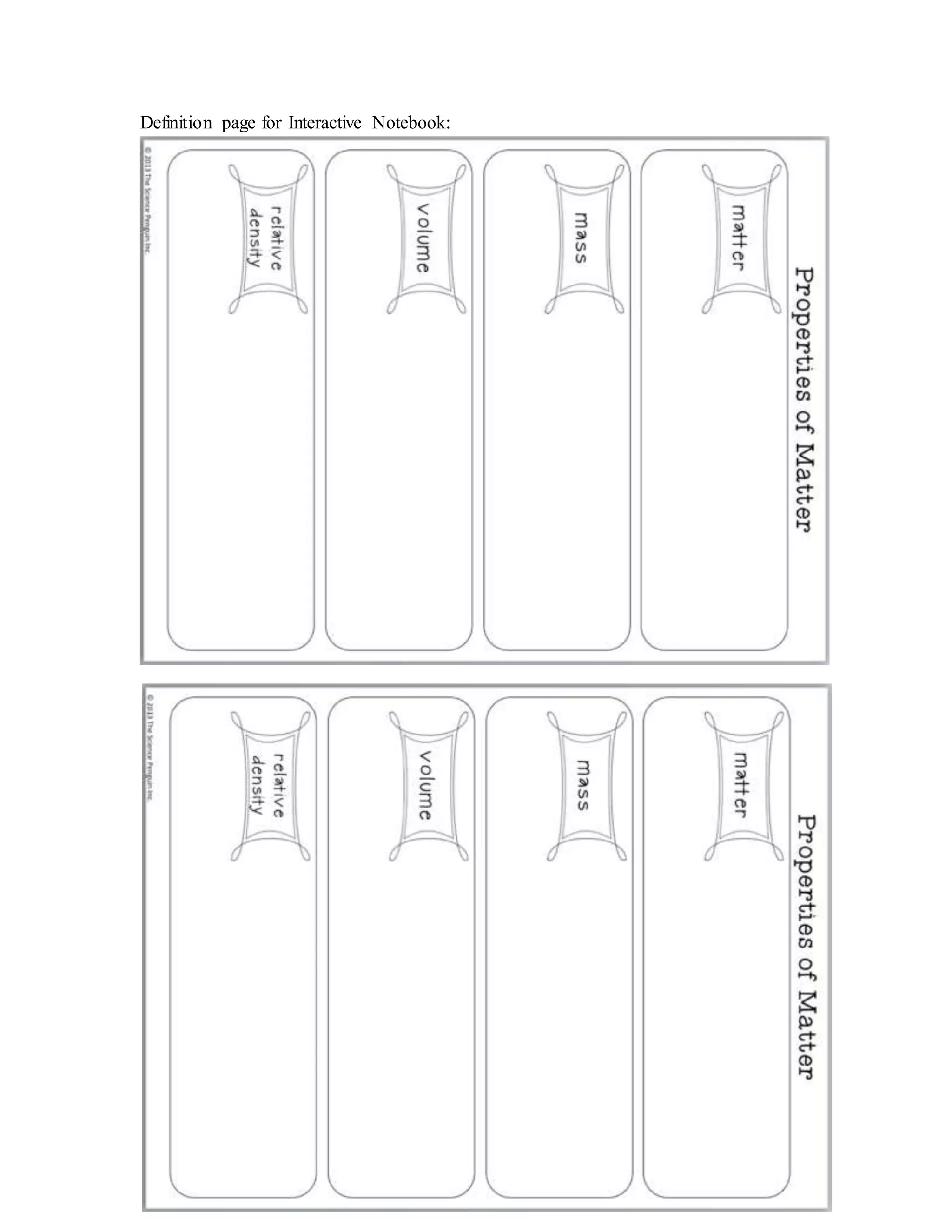 Definition page for Interactive Notebook: 
