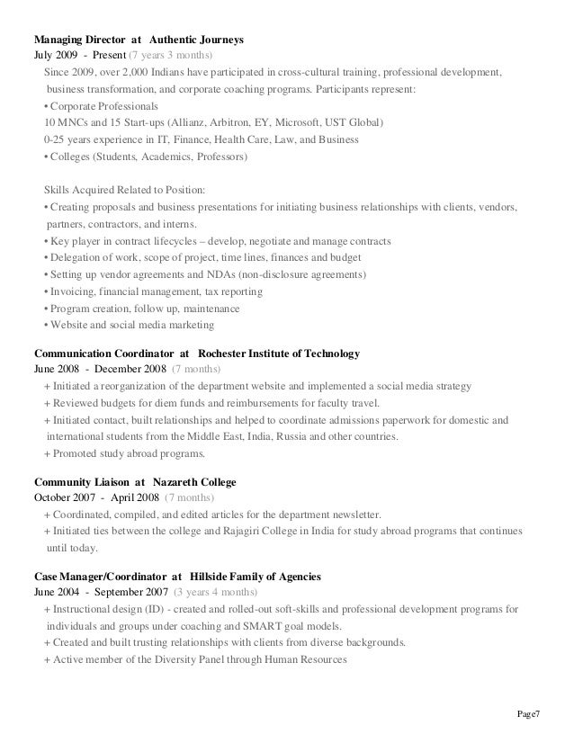 finance professional resumes