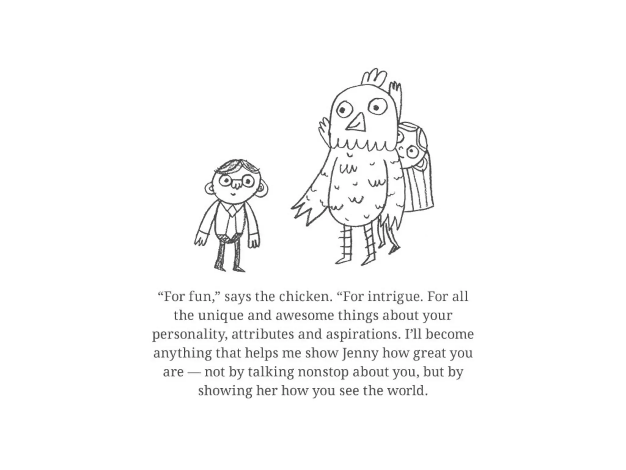 Jenny and the Chicken