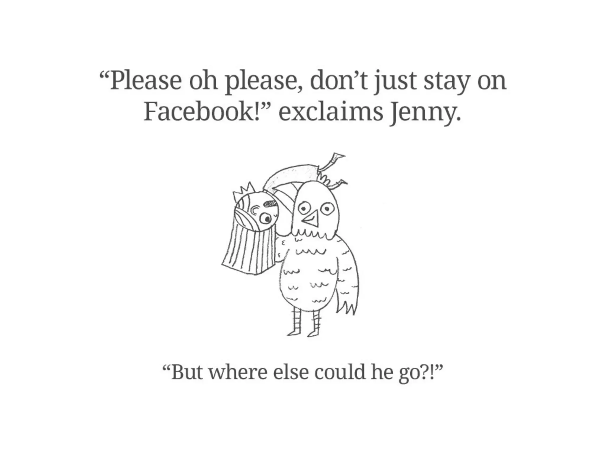 Jenny and the Chicken