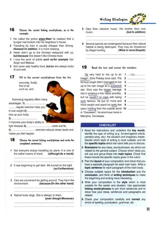 Reading and Writing Student's book 3 edition