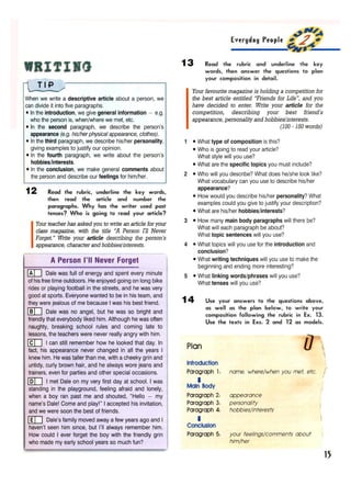 Reading and Writing Student's book 3 edition