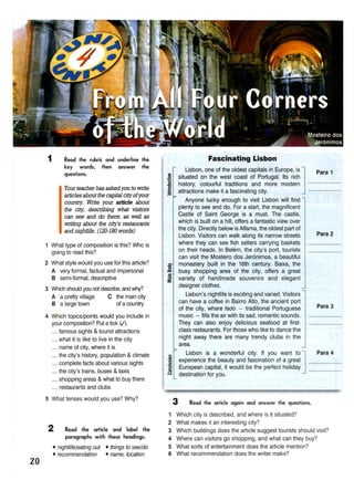 Reading and Writing Student's book 3 edition