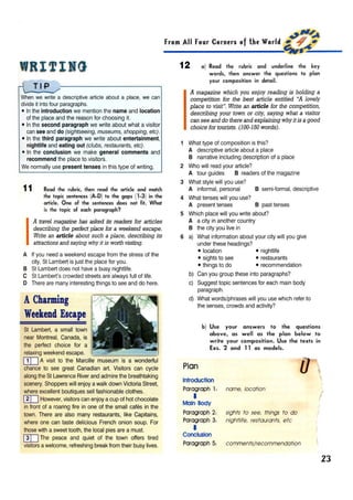 Reading and Writing Student's book 3 edition