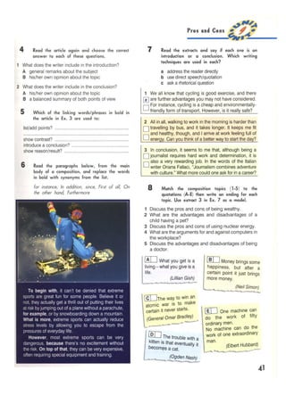 Reading and Writing Student's book 3 edition