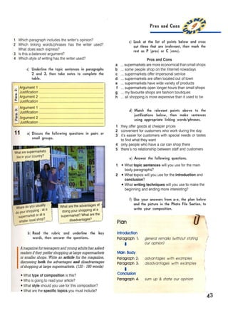 Reading and Writing Student's book 3 edition