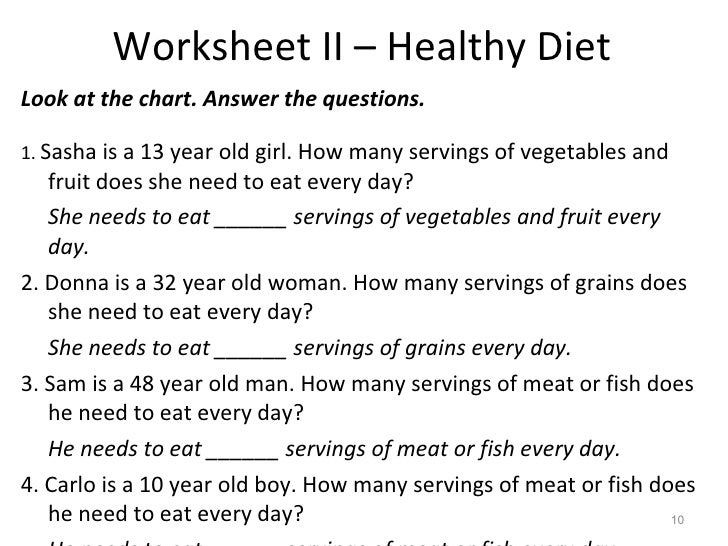 Diet Chart For 13 Year Old Boy