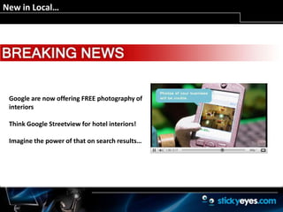 77% have contacted a business, with 61% calling and 59% visiting the local business